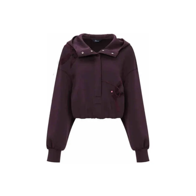 IDPAN Sweatshirt Women's Fuchsia-0