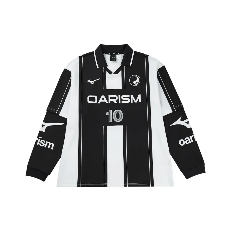 Mizuno x Oarism T Shirt Box Included Unisex Obsidian Black-0