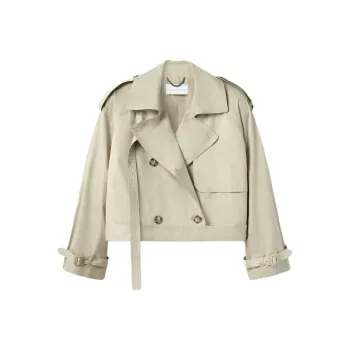 Stella McCartney Cropped Trench Jacket