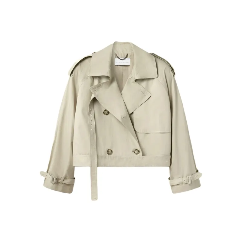 Stella McCartney Cropped Trench Jacket-0