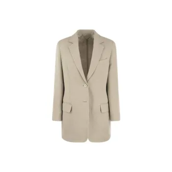 MaxMara Buttoned Long Sleeved Blazer