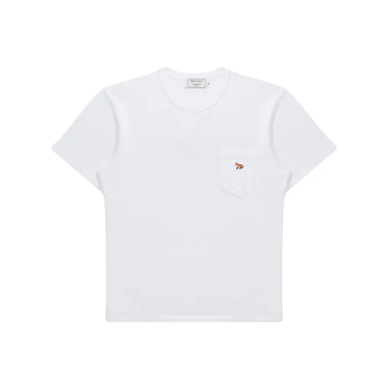 Maison Kitsune T Shirt Men's White-0