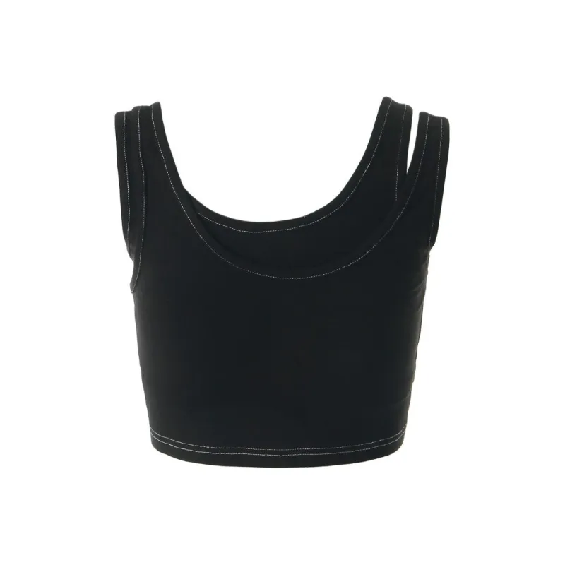 DOKZB Tank Tops Women's Black-2