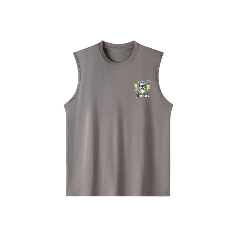 JINBEILE Tank Tops Unisex-8