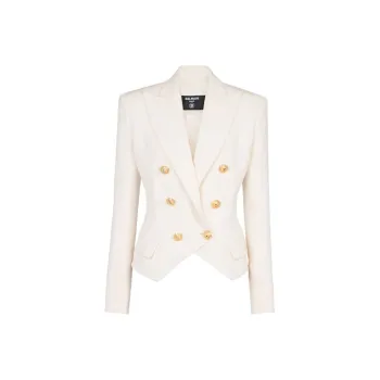 BALMAIN Business Suits Women's Beige