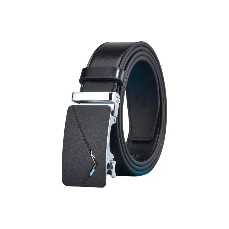 JEANSWEST Split Cow Leather With Transferred Pattern Leather Belts Men's 3.4cm-10