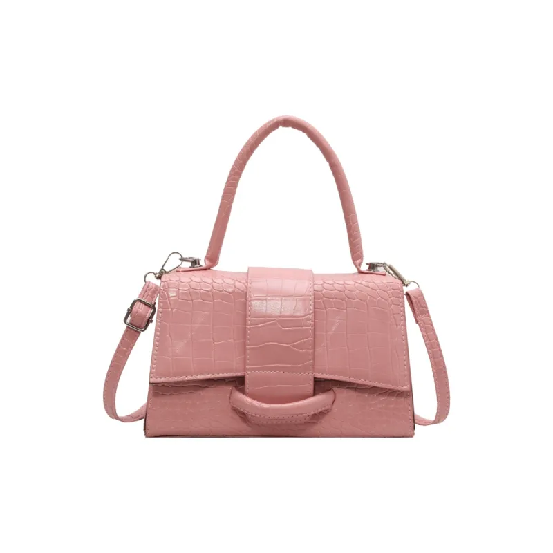 FCTOSSR PU Handbag Women's Black/Pink/Silver/White-4