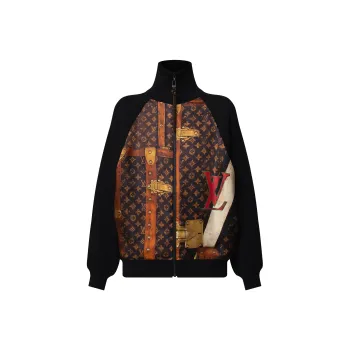 LOUIS VUITTON Lv Trunk Zip-Up Jacket