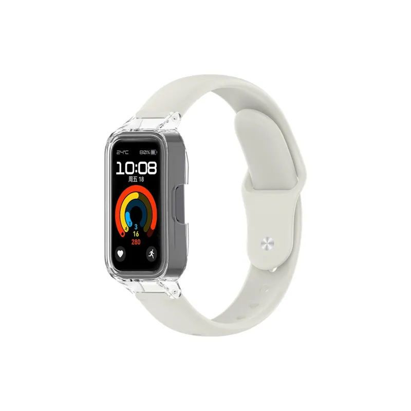 MUZHITIANKONG Huawei Compatibility Watch Band Silicone Material-2