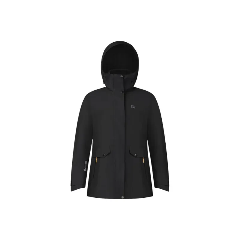 FILA EXPLORER Jackets Coats Women's Pitch Black-0