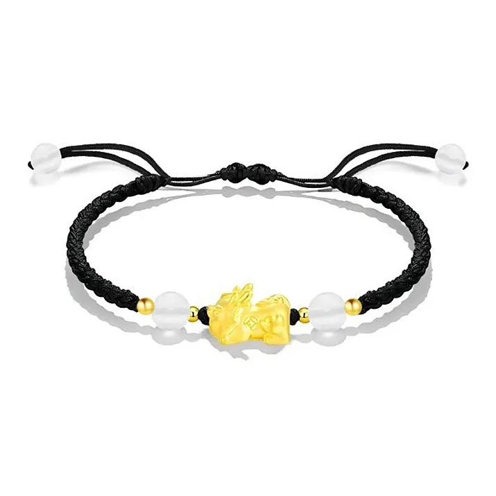 Blooming Petals Alloy Rope Bracelets Unisex-4
