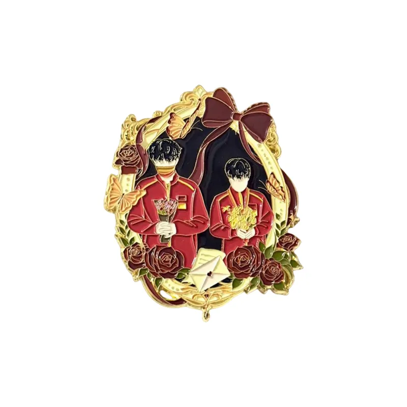 FEIERDUN Table Tennis Souvenirs Badges Unisex-5