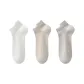 [3 Pack/Mesh Breathable]White+Beige Gray+Silver Gray