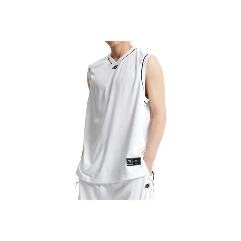 New Balance UNINBSC SS25 Tank Top Men's White-0