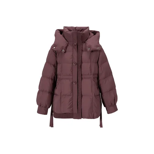 XIANGYING Down Jacket Women's Ancora Red