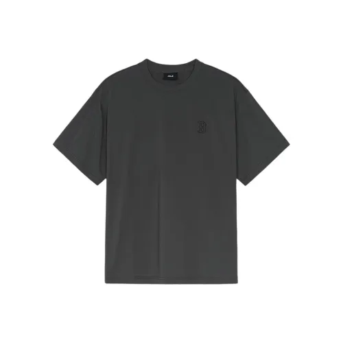 MLB Boston Red Sox SS25 T Shirt Unisex Dark Charcoal Gray