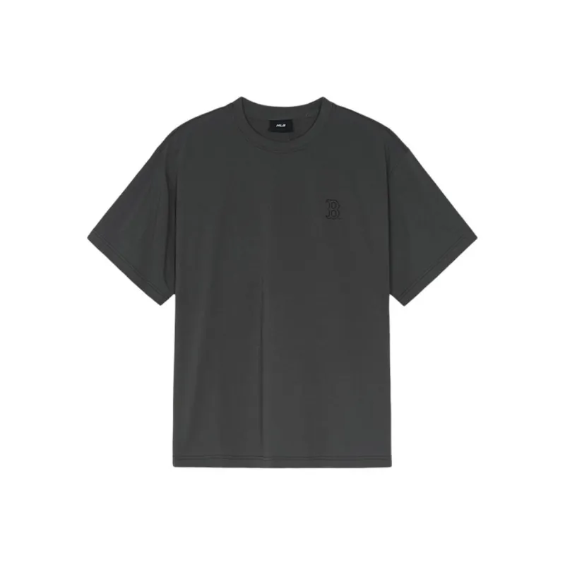 MLB Boston Red Sox SS25 T Shirt Unisex Dark Charcoal Gray-0