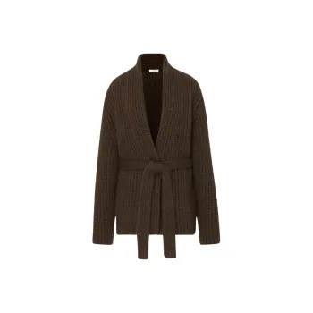 THE ROW Belted Knitted Cardigan