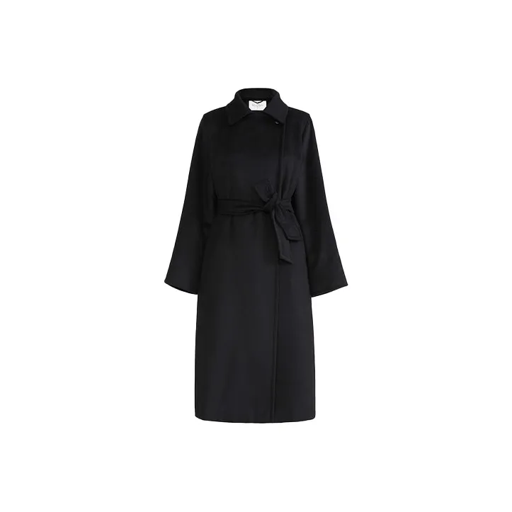 MaxMara Coats Women's Black-0