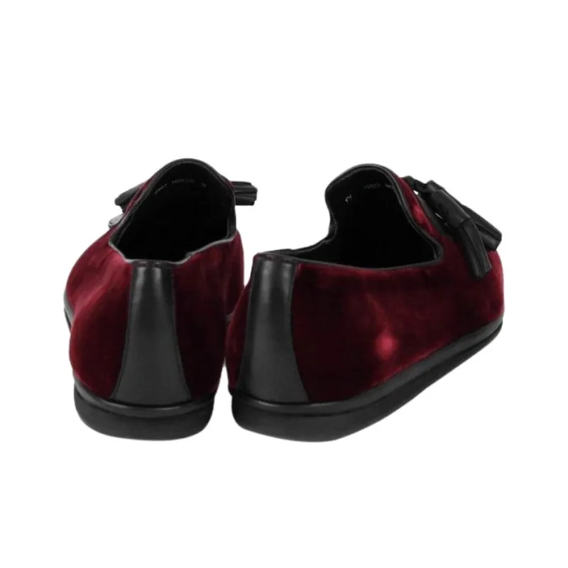 FERRAGAMO Finnegan Casual Shoes Men's Dark Red-5