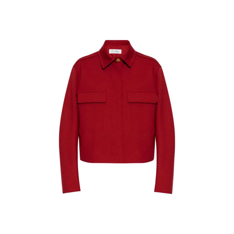 MaxMara Talamo Collared Jacket-0