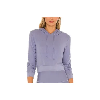Alo Yoga Sweatshirt Women's Blue Moon Heather