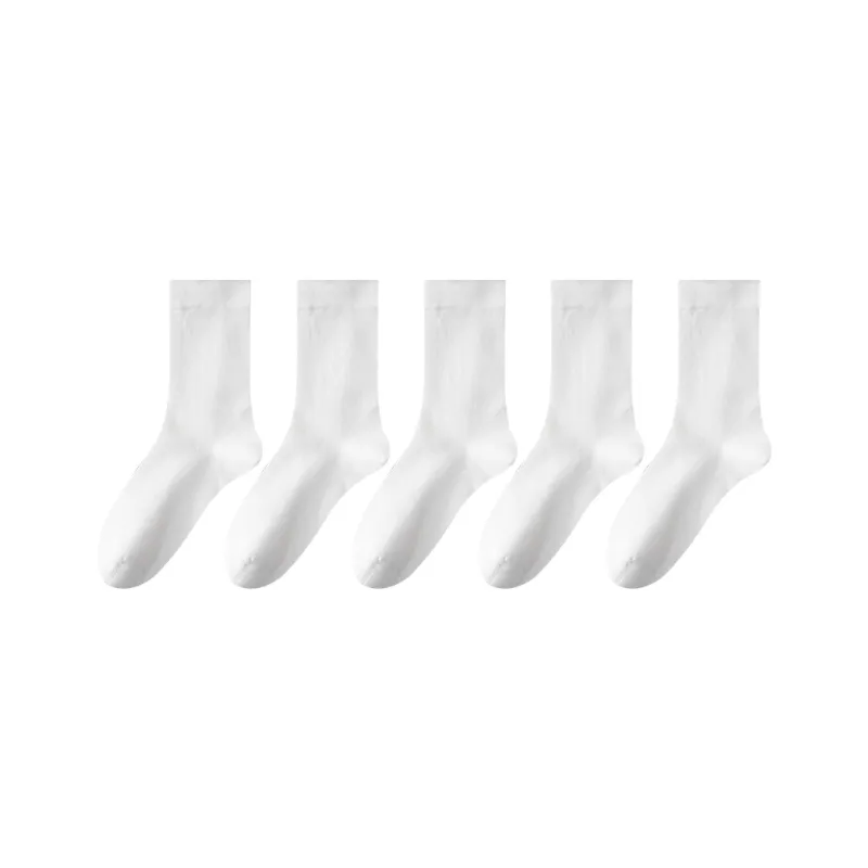 MIIOW Mid Calf Socks Women's 5 Pack-12