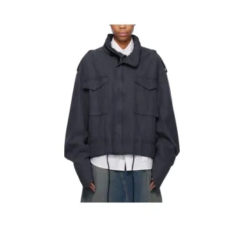 MM6 Maison Margiela Jackets & Coats Women's Marine Blue