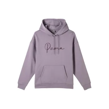 PUMA TONALSCRIPTHOODIE Sweatshirt Women's Light Purple