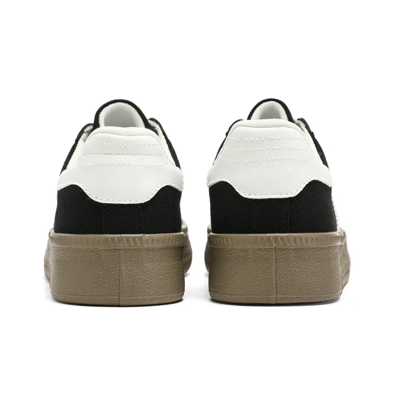 OUGLEMEN Slip Resistant, Abrasion Resistant, And Balanced Low Top Skateboard Shoes Men's-4