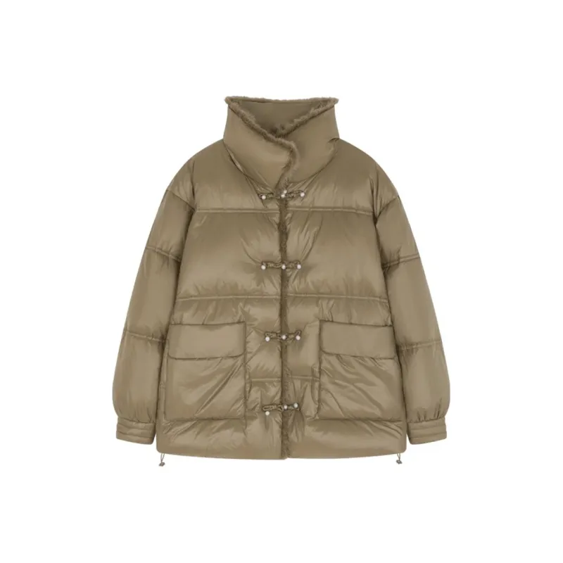 IHIMI Down Jacket Women's Khaki Green-0