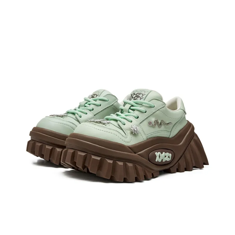 XMZY Rhythm Series Slytherin Height Increasing Low Top Casual Shoes Women's-14