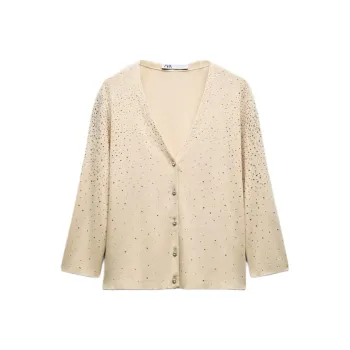 ZARA Knitwear Women's Beige