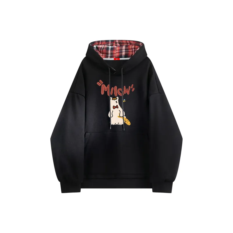 MIIOW Trend Party Series Sweatshirt Unisex Light Blue-3
