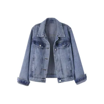 Ning Cai Yuer Jackets Coats Women's Blue