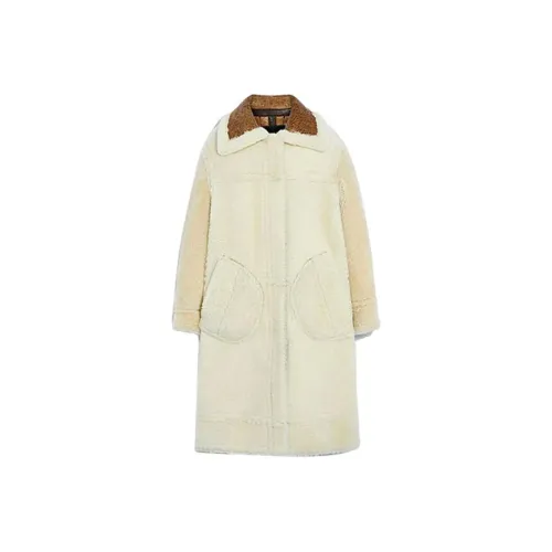 COACH Coats Women's Ivory