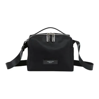 Debecca Fabric One Shoulder Handbag Regular Women's Black