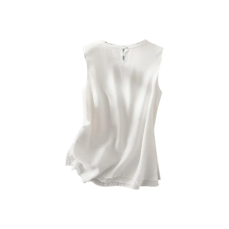 IHIMI Shirt Women's Simple White-0