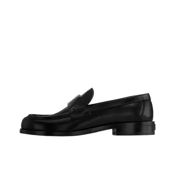 LOUIS VUITTON Scala Loafers Men's Black