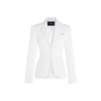 Mugler Fitted Corset Blazer