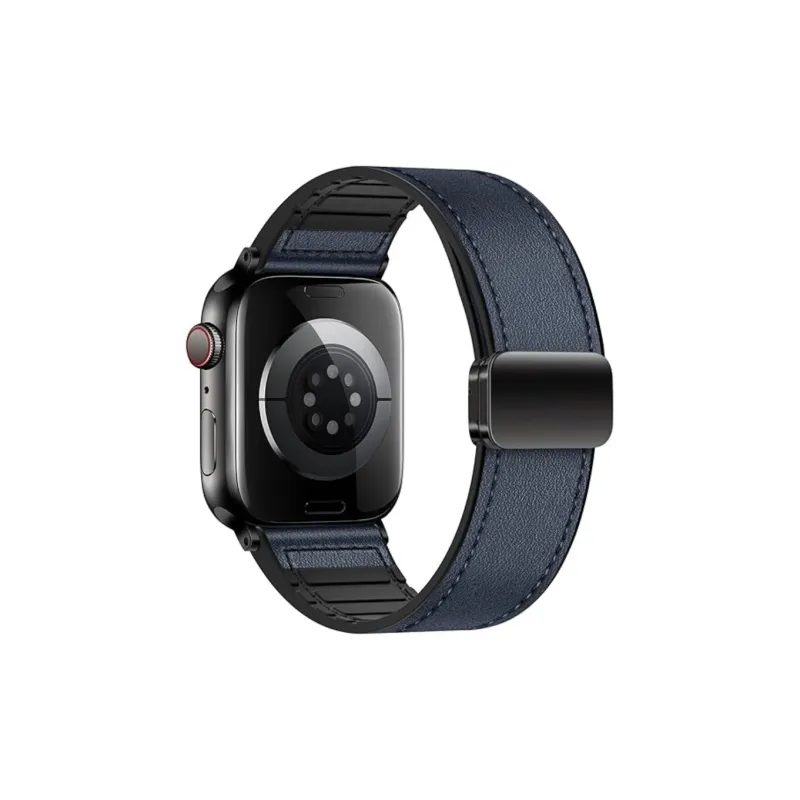 Brangdy Apple Compatibility Watch Band Artificial Leather Material-9