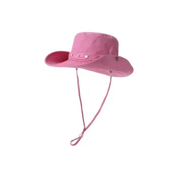 XXOFF Cotton Bucket Hats Women's Rose Red