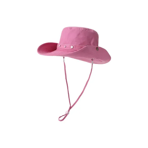 XXOFF Cotton Bucket Hats Women's Rose Red