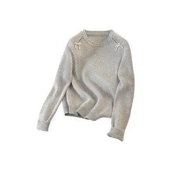 Cypress House Knitwear Women's Light Gray