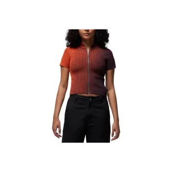 JORDAN Air JORDAN Women's Full Zip Knit Top