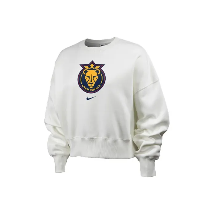 Nike Utah Royals Fc Phoenix Fleece Women's Nike Nwsl Crew Neck Sweatshirt-0
