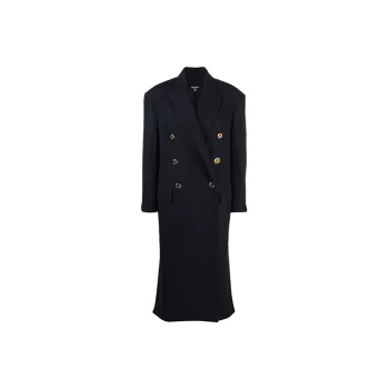 BALMAIN Coats Women's Blue