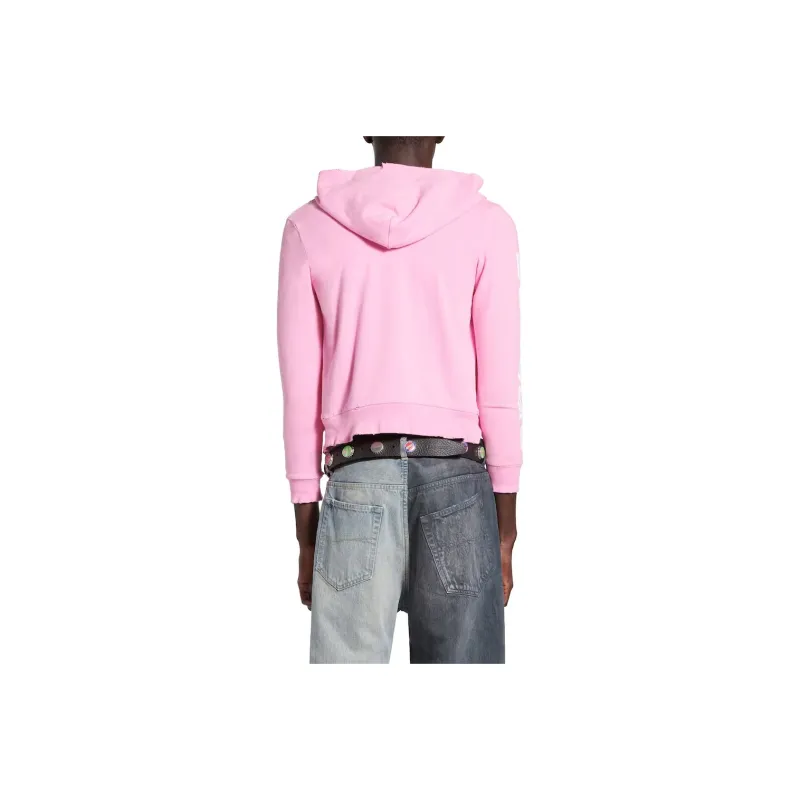 Balenciaga Nologo Zip Up Hoodie-3