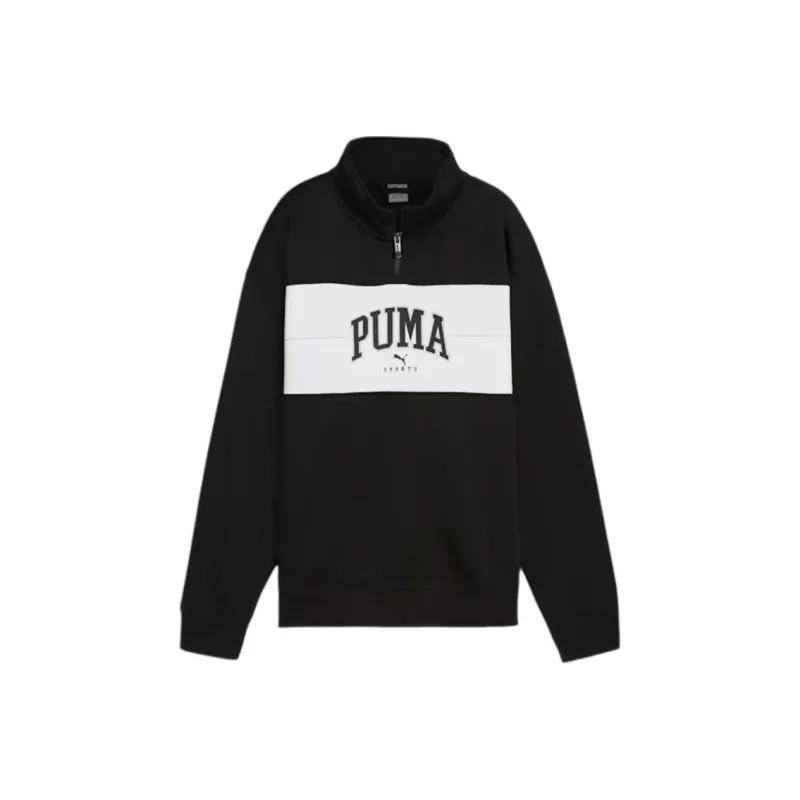 PUMA Squad Women's Quarter-Zip Pullover-0