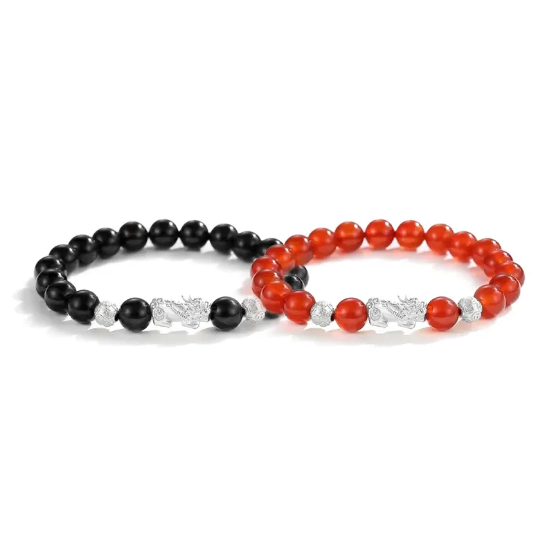 JUICY GRAPE Agate Bracelets Unisex-6